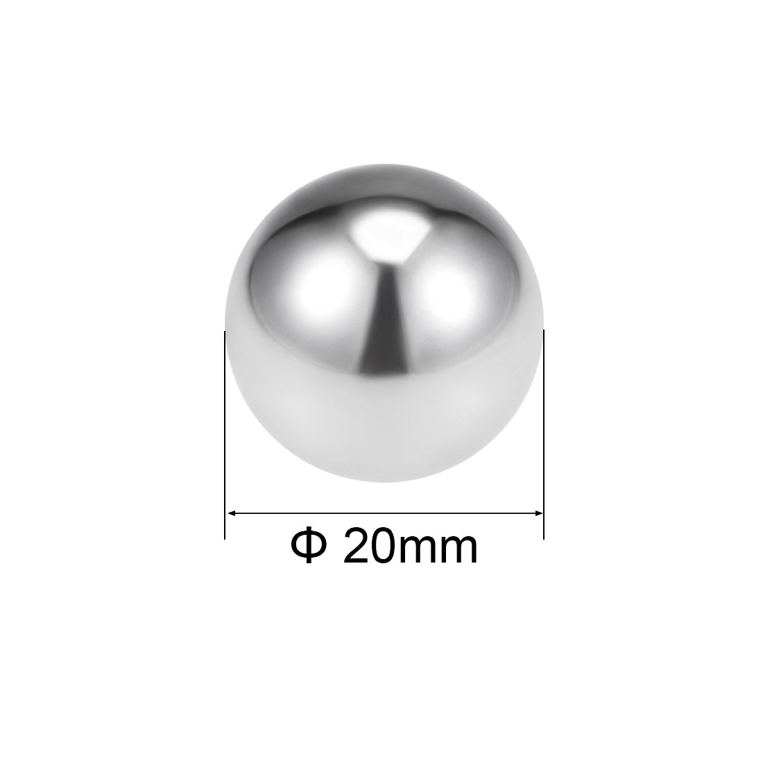 Harfington Bearing Balls Metric 304 Stainless Steel G100 Precision Rolling Ball