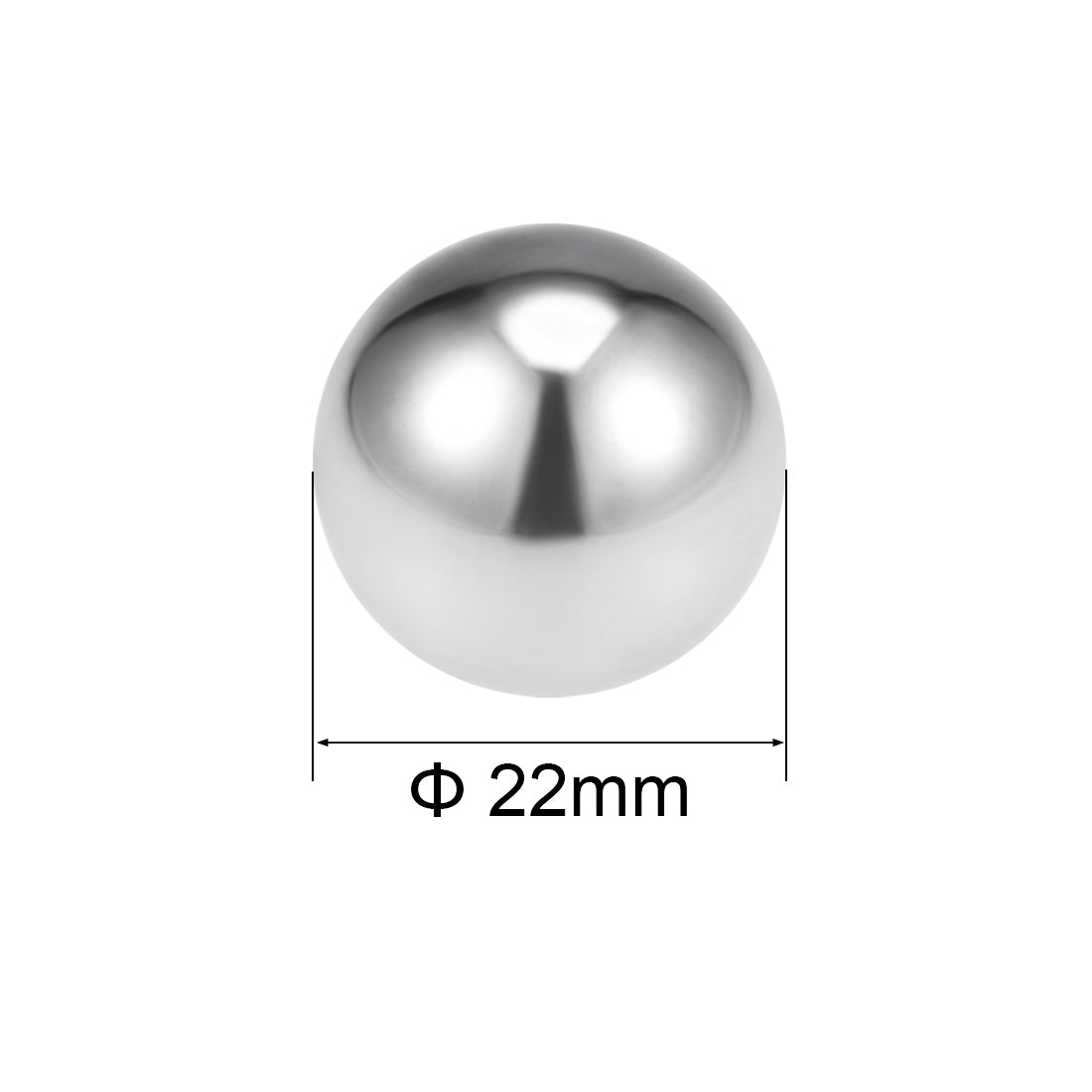 Harfington Bearing Balls Metric 304 Stainless Steel G100 Precision Rolling Ball