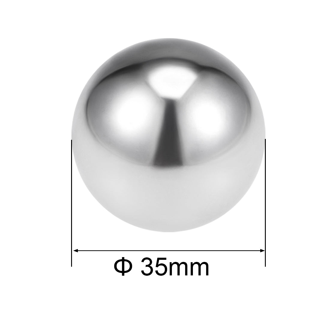 Harfington Bearing Balls Metric 304 Stainless Steel G100 Precision Rolling Ball