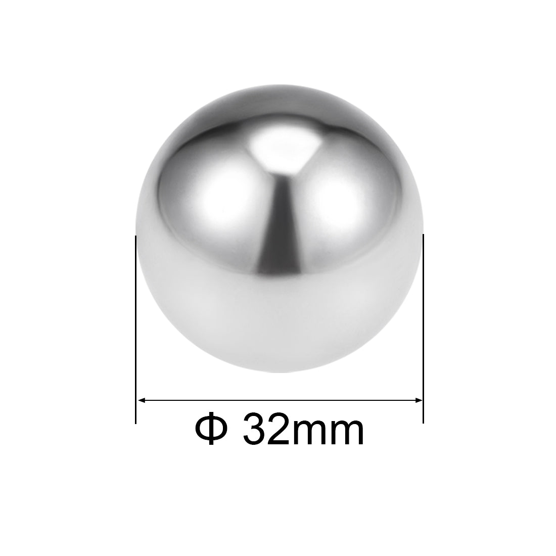 Harfington Bearing Balls Metric 304 Stainless Steel G100 Precision Rolling Ball