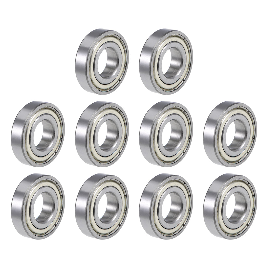 uxcell Uxcell Deep Groove Ball Bearings Inch Double Shielded Chrome Steel Roller Z2 P0