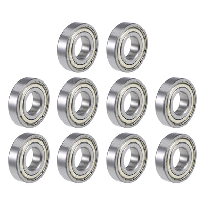 uxcell Uxcell Deep Groove Ball Bearings Inch Double Shielded Chrome Steel Roller Z2 P0