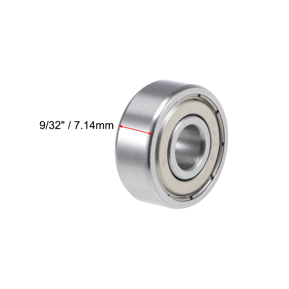 uxcell Uxcell Deep Groove Ball Bearings Inch Double Shielded Chrome Steel Roller Z2 P0