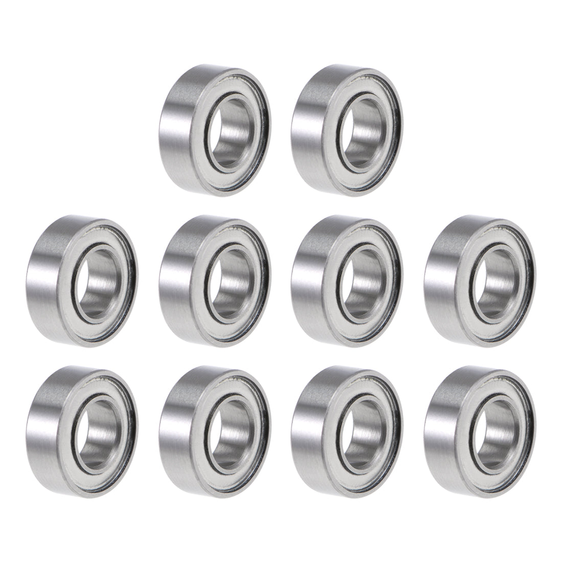 uxcell Uxcell Deep Groove Ball Bearings Inch Double Shielded Chrome Steel Roller Z2 P0