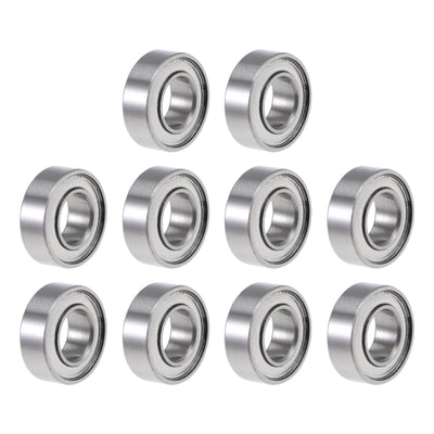 Harfington Uxcell Deep Groove Ball Bearings Inch Double Shielded Chrome Steel Roller Z2 P0