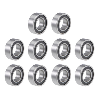 Harfington Uxcell Deep Groove Ball Bearings Inches Double Sealed Chrome Steel ABEC1 Z2