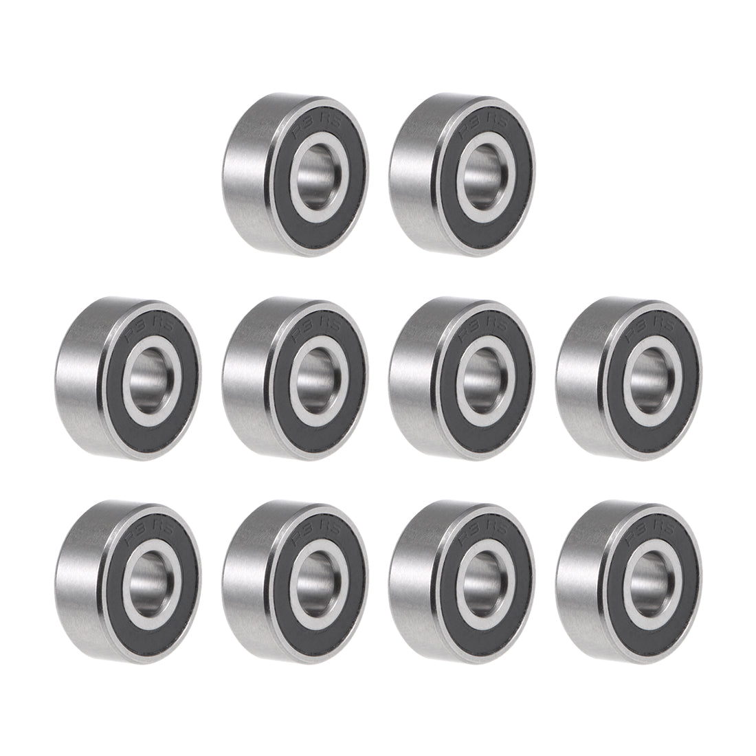 uxcell Uxcell Deep Groove Ball Bearings Inches Double Sealed Chrome Steel ABEC1 Z2