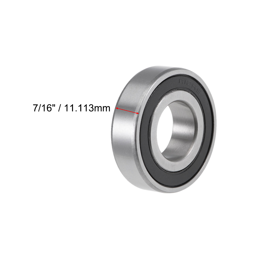uxcell Uxcell Deep Groove Ball Bearings Inches Double Sealed Chrome Steel ABEC1 Z2