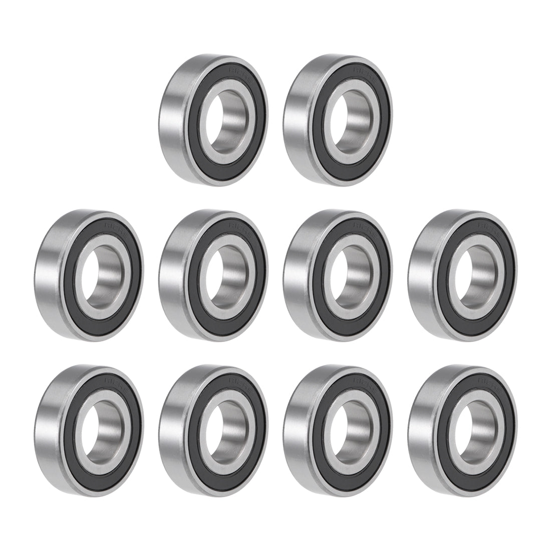 uxcell Uxcell Deep Groove Ball Bearings Inches Double Sealed Chrome Steel ABEC1 Z2