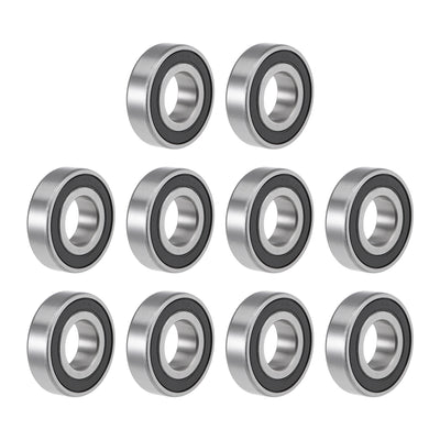 Harfington Uxcell Deep Groove Ball Bearings Inches Double Sealed Chrome Steel ABEC1 Z2