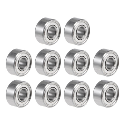 Harfington Uxcell Deep Groove Ball Bearings Inch Double Shielded Chrome Steel Roller Z2 P0