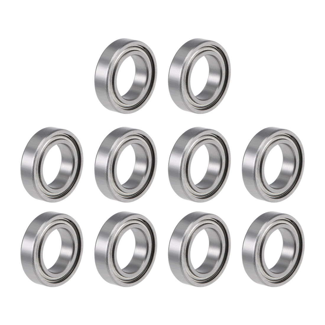 uxcell Uxcell Deep Groove Ball Bearings Inch Double Shielded Chrome Steel Roller Z2 P0
