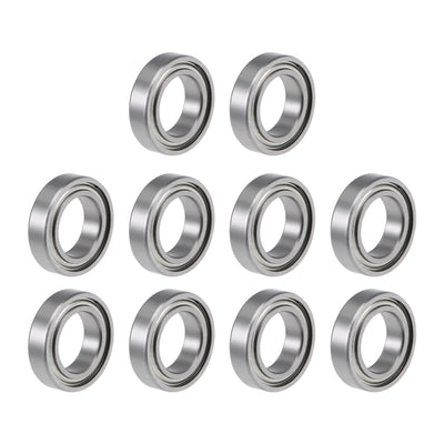 Harfington Uxcell Deep Groove Ball Bearings Inch Double Shielded Chrome Steel Roller Z2 P0