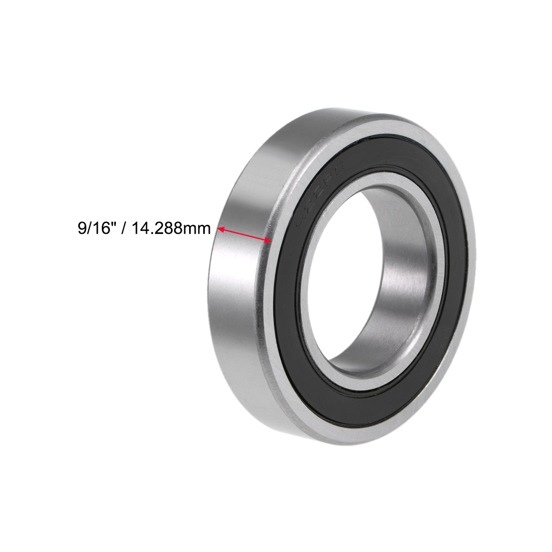 uxcell Uxcell Deep Groove Ball Bearings Inch Double Sealed Chrome Steel ABEC1 Z2