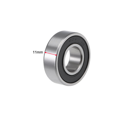 Harfington Uxcell Deep Groove Ball Bearings Inches Double Sealed Chrome Steel ABEC1 Z2