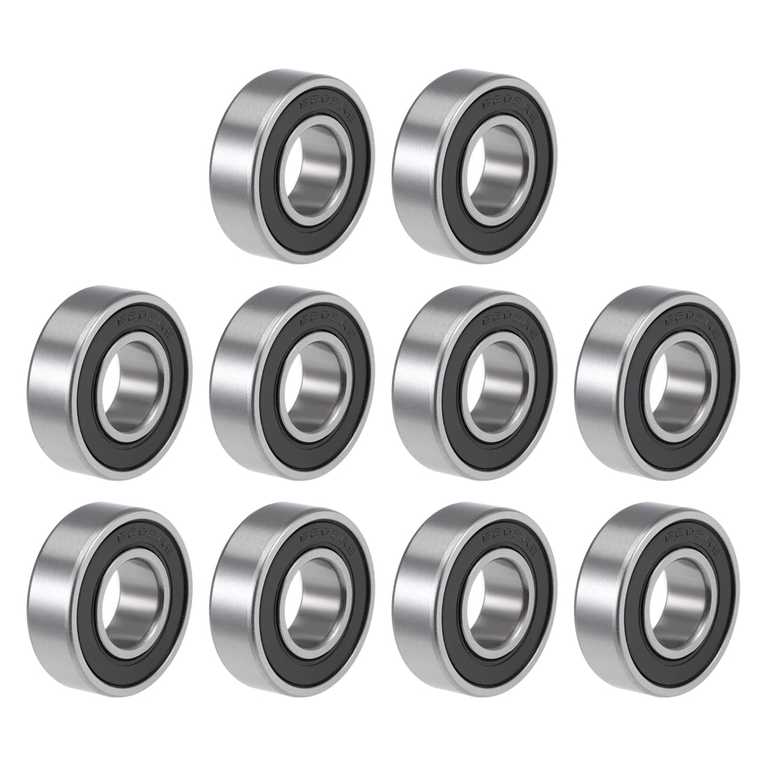 uxcell Uxcell Deep Groove Ball Bearings Inches Double Sealed Chrome Steel ABEC1 Z2