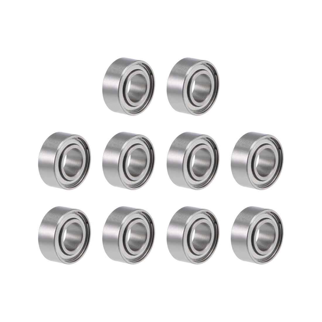 uxcell Uxcell Deep Groove Ball Bearings Inch Double Shielded Chrome Steel Roller Z2 P0