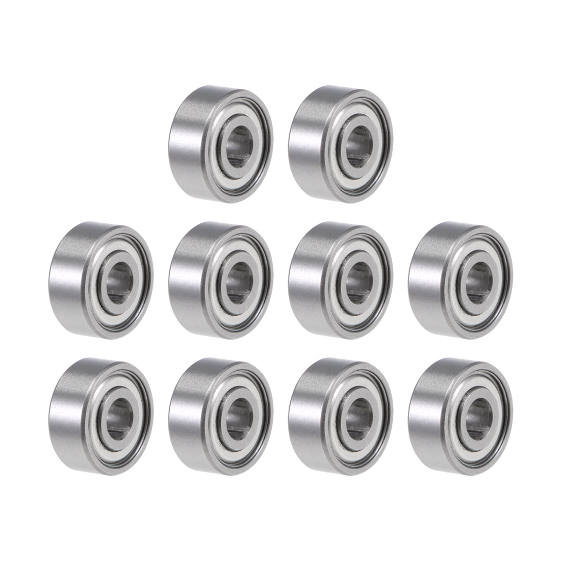 uxcell Uxcell Deep Groove Ball Bearings Inch Double Shielded Chrome Steel Roller Z2 P0