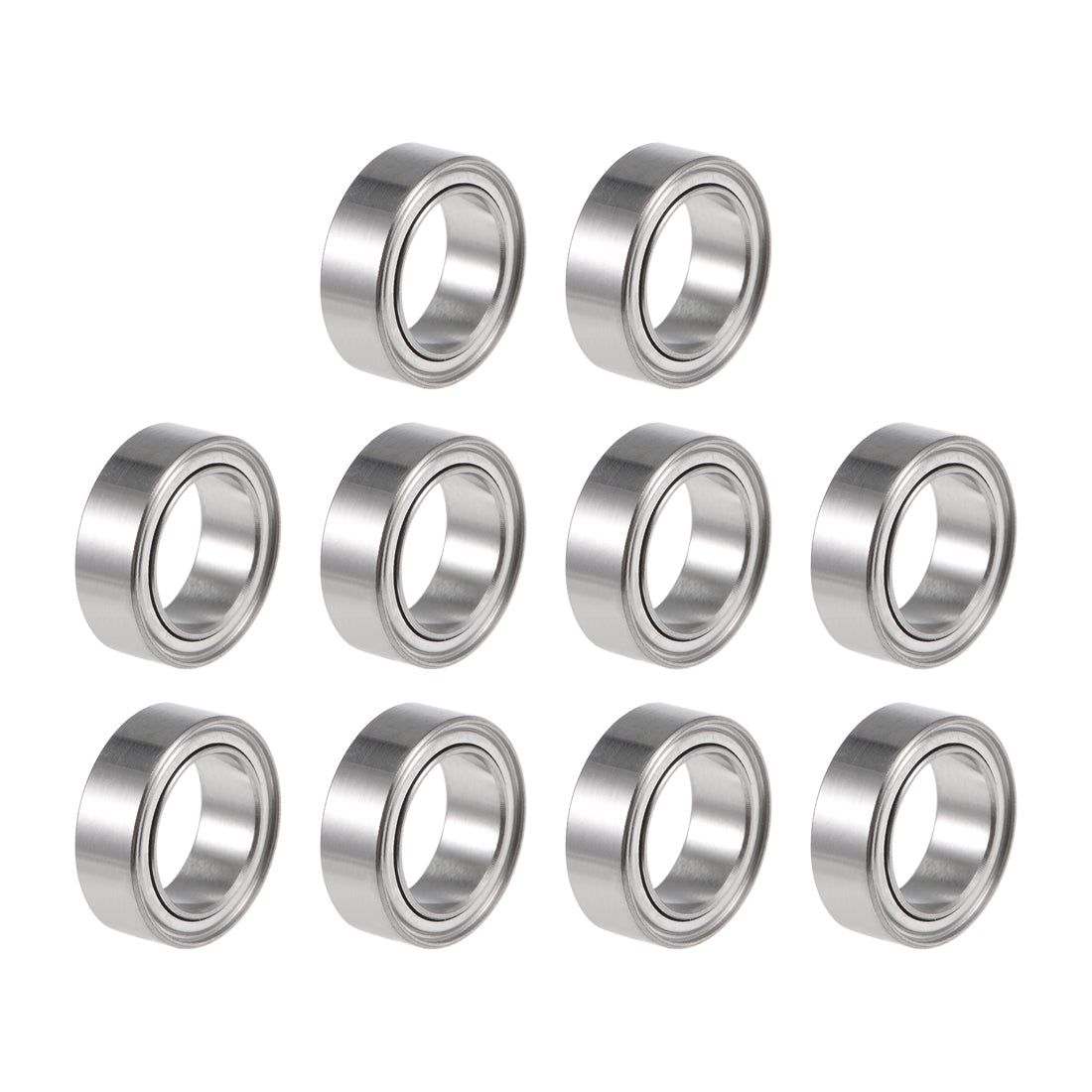 uxcell Uxcell Deep Groove Ball Bearings Inch Double Shielded Chrome Steel Roller Z2 P0