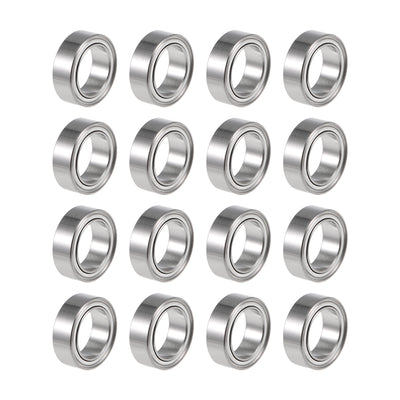Harfington Uxcell Deep Groove Ball Bearings Inch Double Shielded Chrome Steel P0 Z2 Bearing