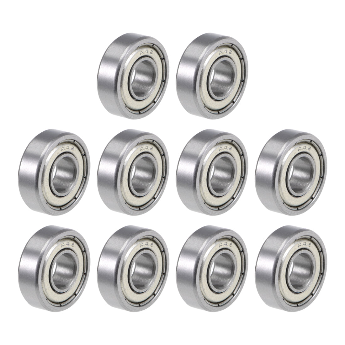 uxcell Uxcell Deep Groove Ball Bearings Inch Double Shielded Chrome Steel Roller Z2 P0