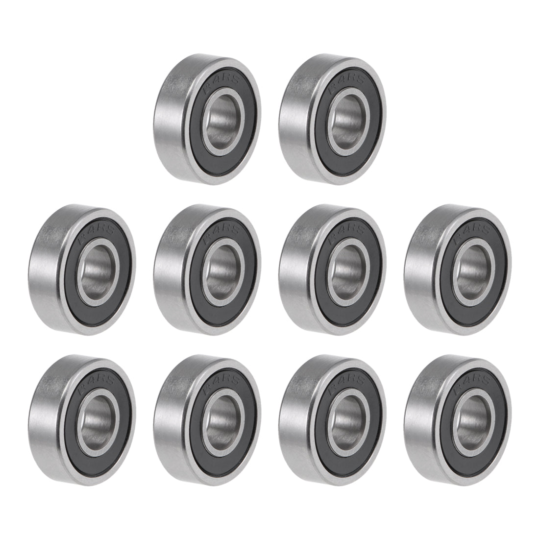 uxcell Uxcell Deep Groove Ball Bearings Inches Double Sealed Chrome Steel ABEC1 Z2