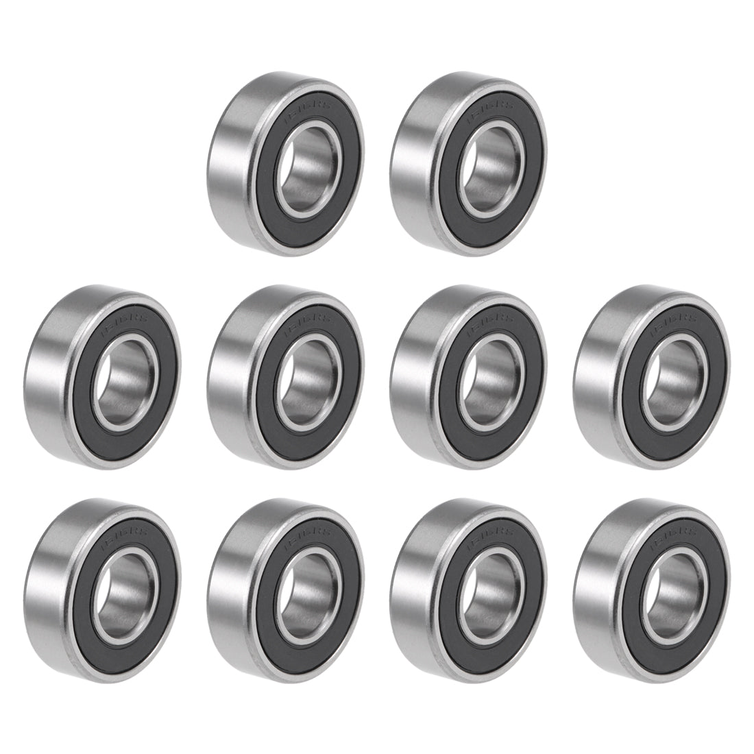 uxcell Uxcell Deep Groove Ball Bearings Inches Double Sealed Chrome Steel ABEC1 Z2