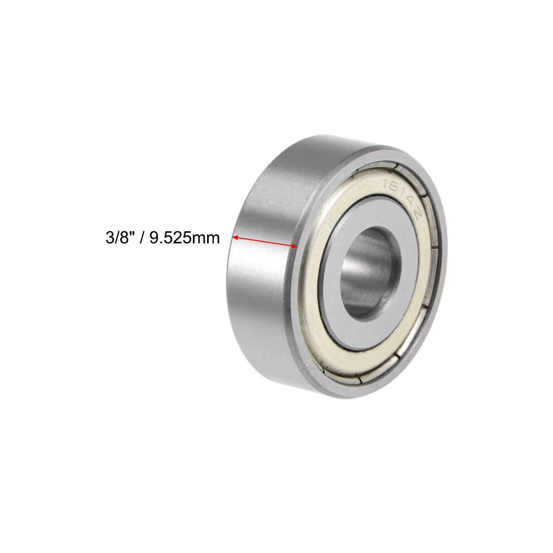 uxcell Uxcell Deep Groove Ball Bearing Inch Double Shielded Chrome Steel P0 Z2