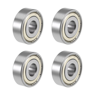 uxcell Uxcell Deep Groove Ball Bearing Inch Double Shielded Chrome Steel P0 Z2