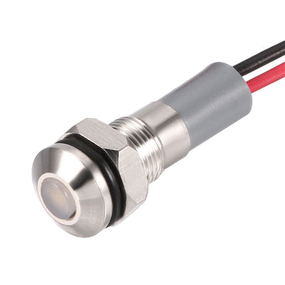 Harfington Pilot Dash Signal Indicator Light LED Metal Shell