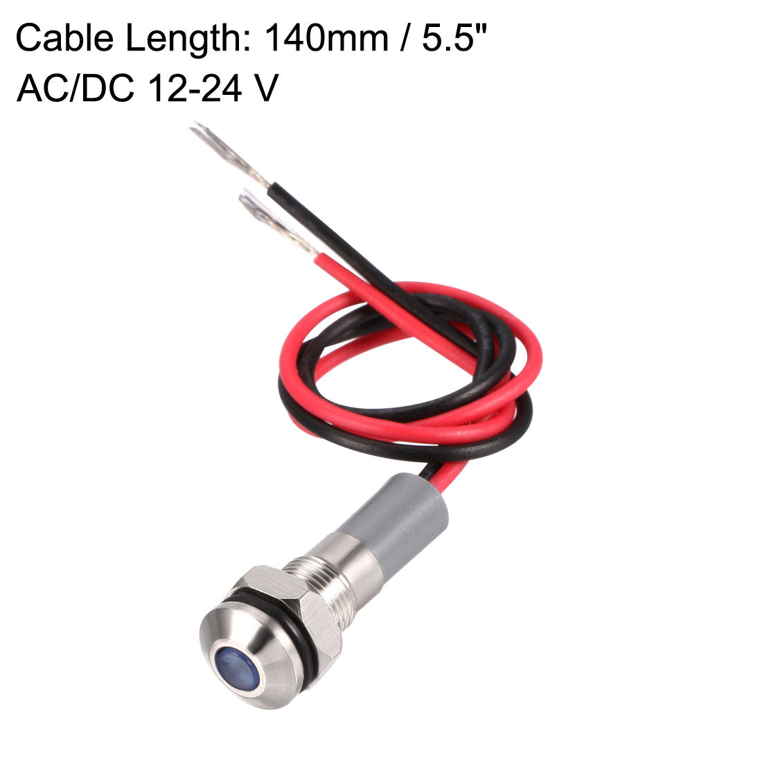 Harfington Pilot Dash Signal Indicator Light LED Metal Shell