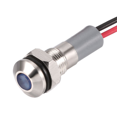 Harfington Pilot Dash Signal Indicator Light LED Metal Shell