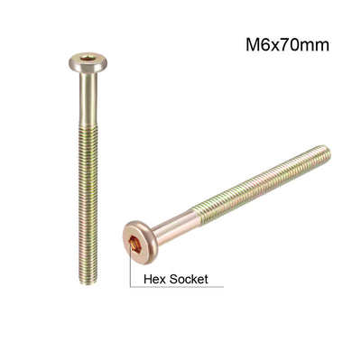 Harfington stainless Hex Socket Cap Machine Screws