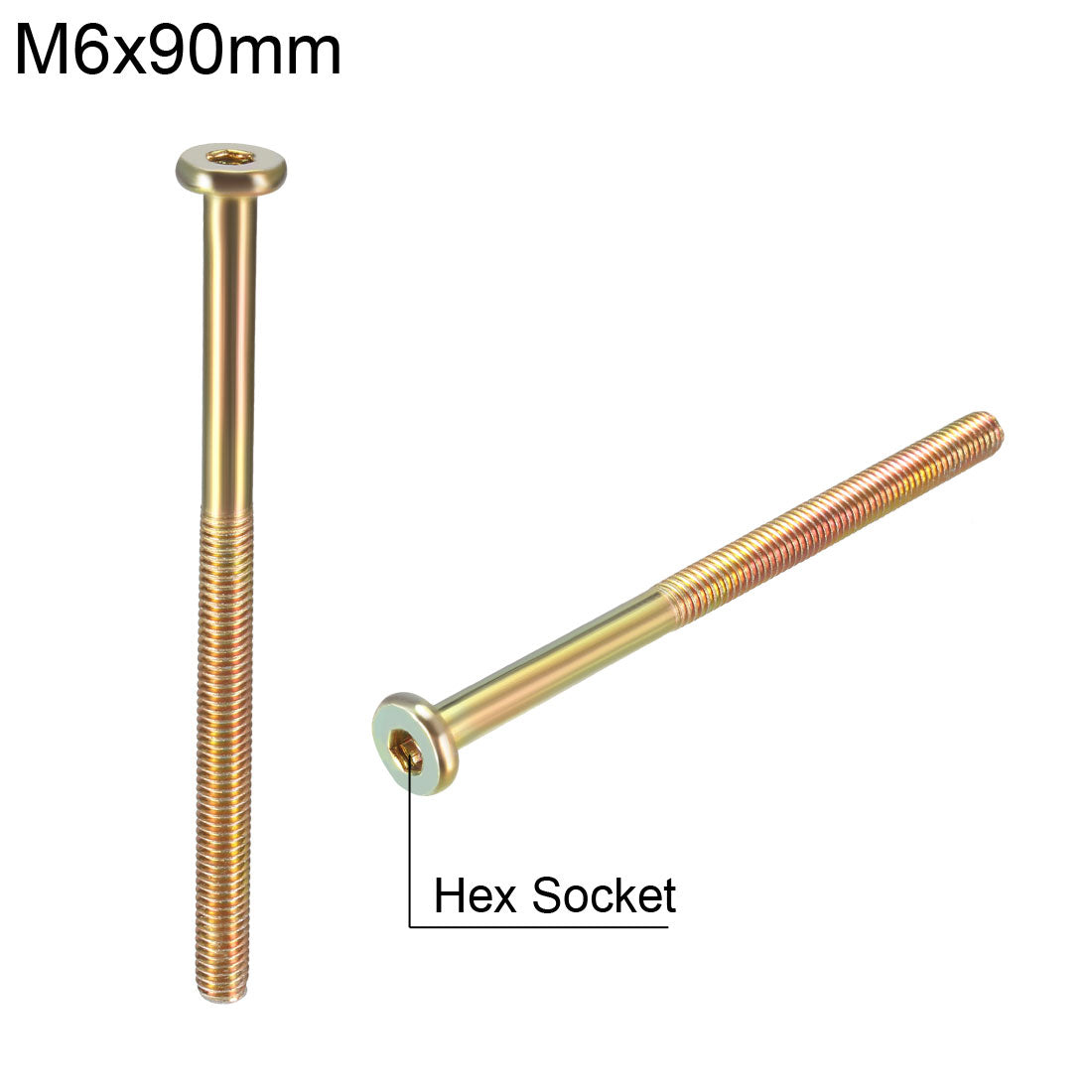 Harfington stainless Hex Socket Cap Machine Screws