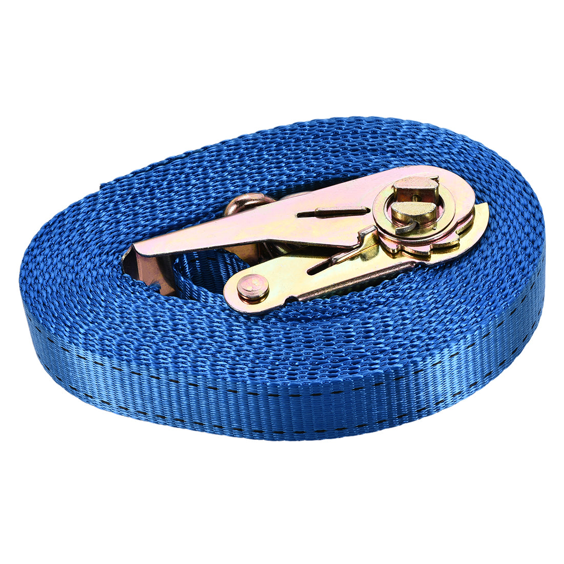 Harfington Ratchet Tie Down Lashing Strap with Double J Hook for Moving Cargo Pack of 1