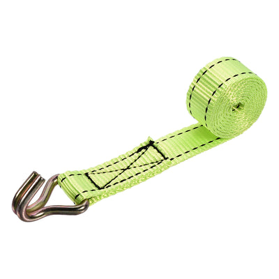 Harfington Mxmm Ratchet Tie Down Strap Cargo Lashing Up to kg Double J Hook