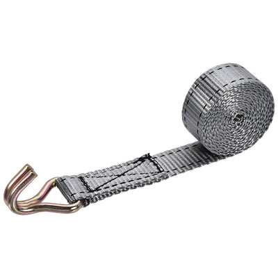 Harfington Mxmm Ratchet Tie Down Strap Cargo Lashing Up to kg Double J Hook
