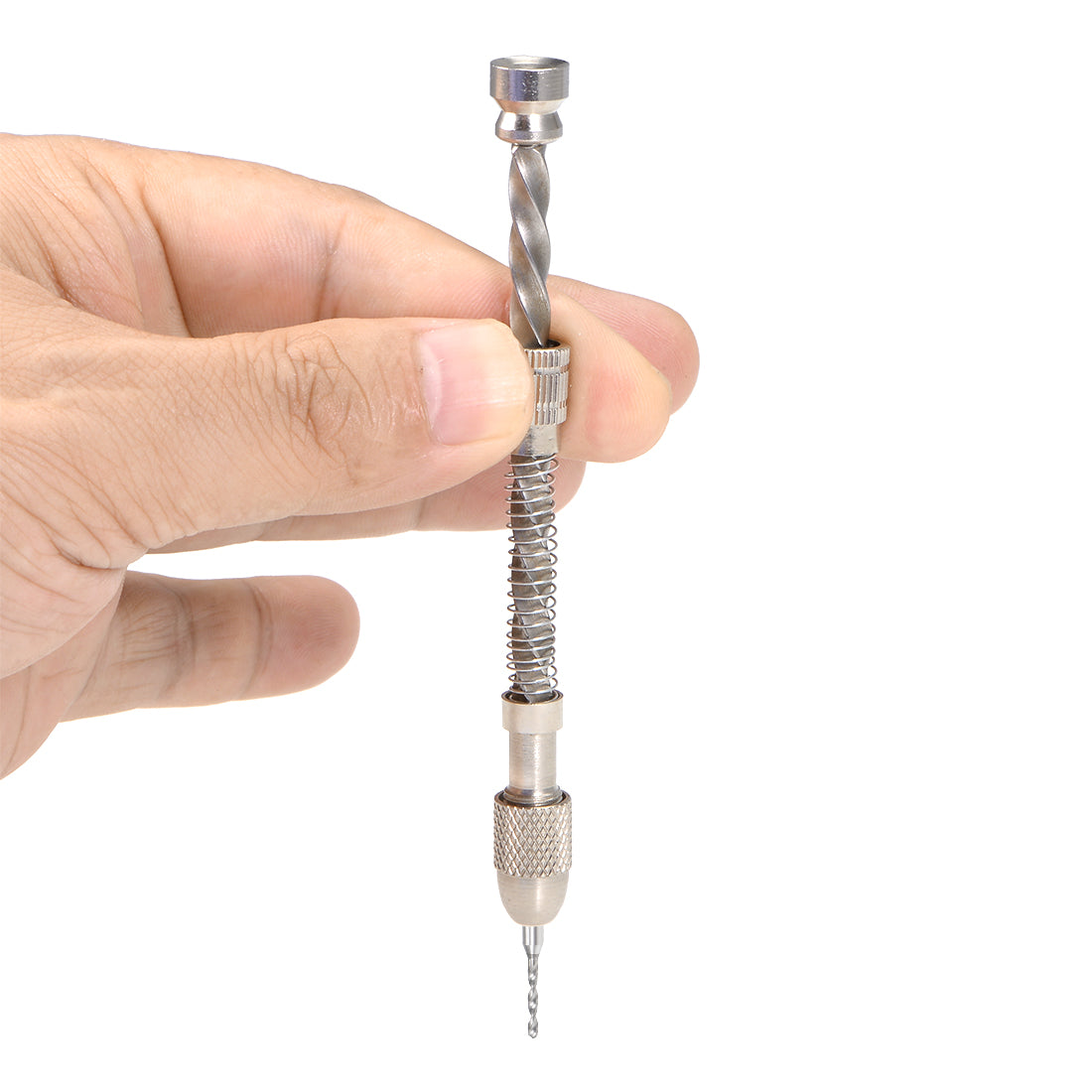 Harfington Pin Vise 0.5 - 3.5mm Adjustable Precision Hand Rotary Tools with Auto Manual System for Wood Jewelry Plastic