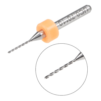 Harfington 0.7mm Tungsten Carbide CNC Engraving Print Circuit Board PCB Drill Bits 5 Pcs