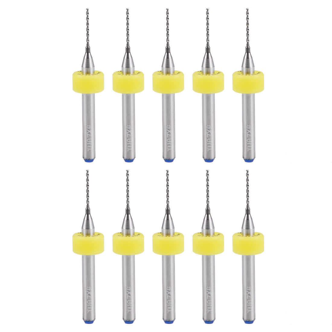 Harfington 0.7mm Tungsten Carbide CNC Engraving Print Circuit Board PCB Drill Bits 10 Pcs
