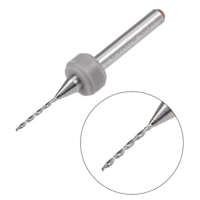 Harfington 0.8mm Tungsten Carbide CNC Engraving Print Circuit Board PCB Drill Bits 5 Pcs