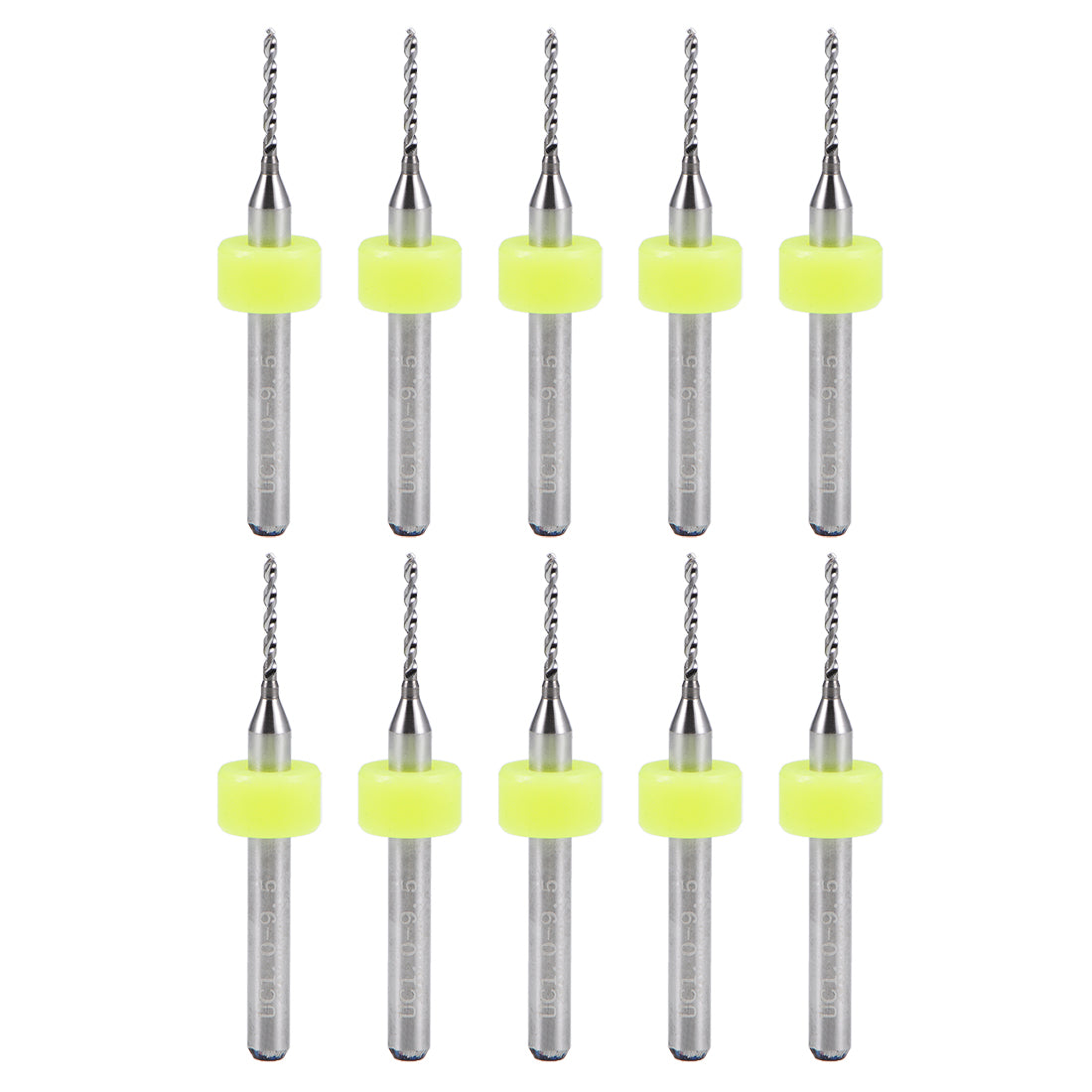 Harfington 1mm Tungsten Carbide CNC Engraving Print Circuit Board PCB Drill Bits 10 Pcs