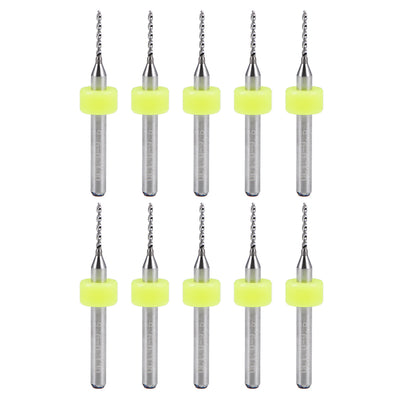 Harfington 1mm Tungsten Carbide CNC Engraving Print Circuit Board PCB Drill Bits 10 Pcs