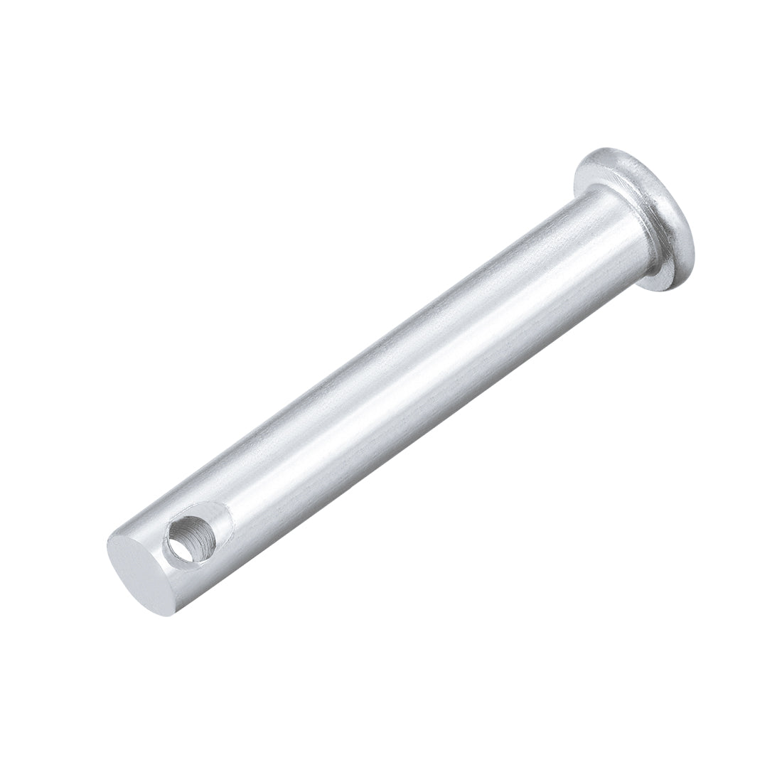 Harfington Single Hole Clevis Pins -  Flat Head Zinc-Plating Solid Steel Link Hinge Pin 20Pcs