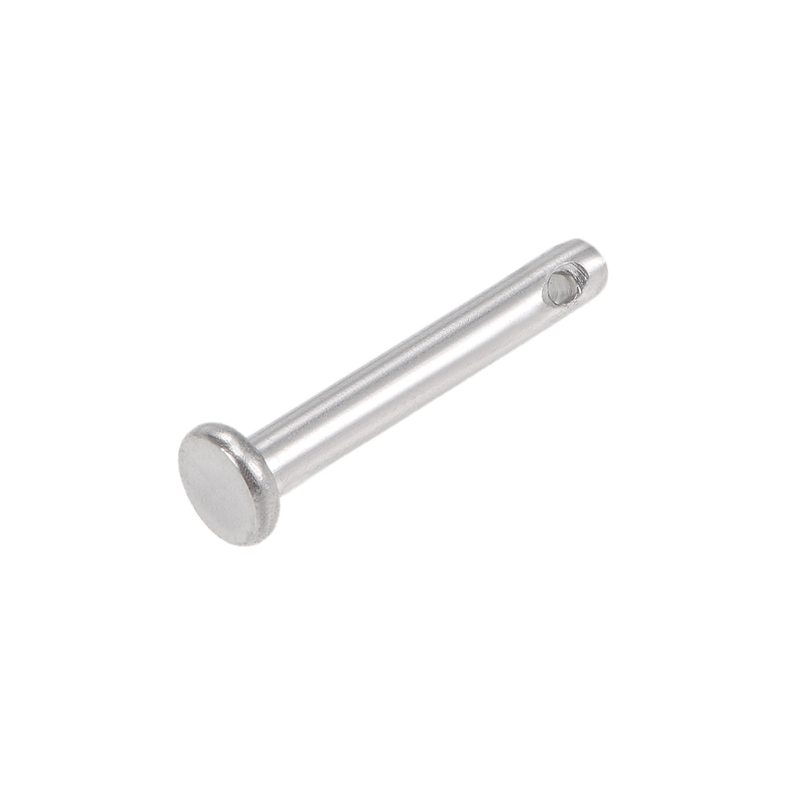 Harfington Single Hole Clevis Pins - Flat Head 304 Stainless Steel Link Hinge Pin 4Pcs