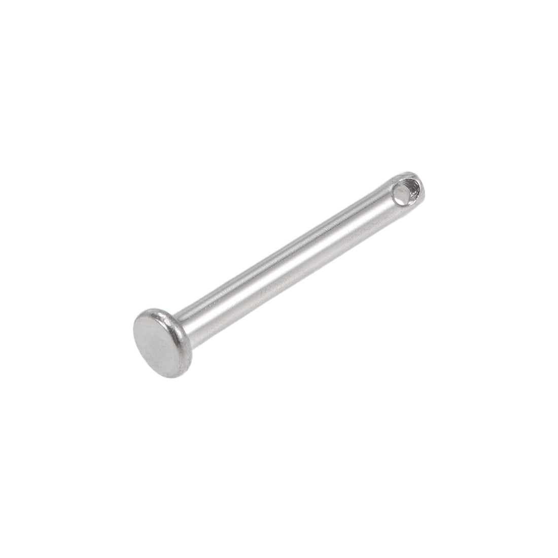 Harfington Single Hole Clevis Pins - Flat Head 304 Stainless Steel Link Hinge Pin 10Pcs