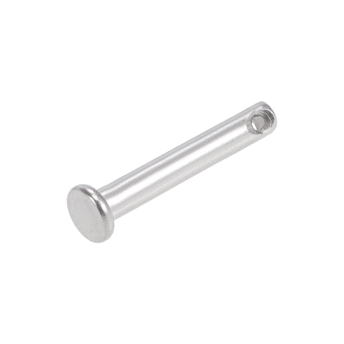 Harfington Single Hole Clevis Pins - Flat Head 304 Stainless Steel Link Hinge Pin 10Pcs