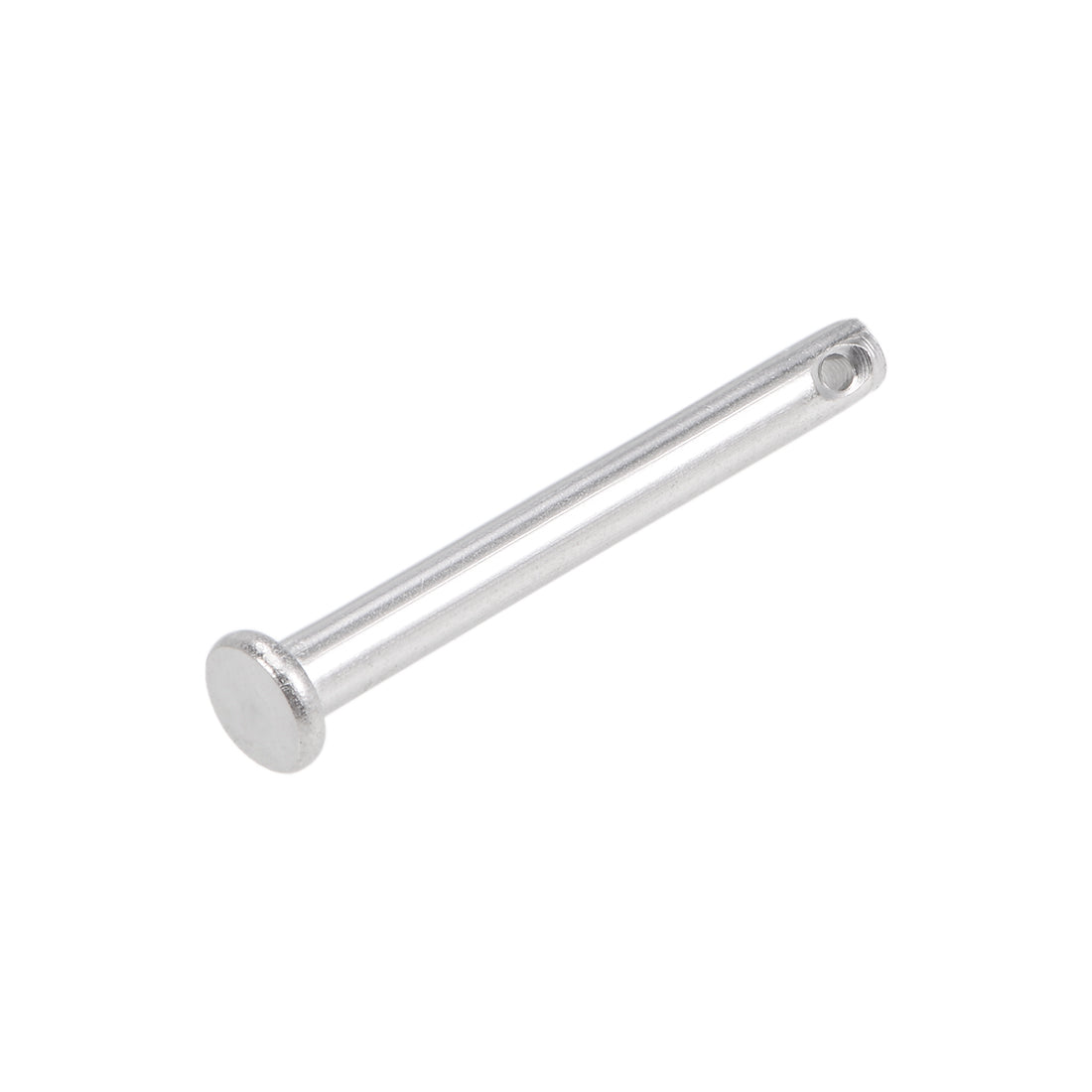 Harfington Single Hole Clevis Pins - Flat Head 304 Stainless Steel Link Hinge Pin 4Pcs