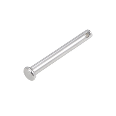 Harfington Single Hole Clevis Pins - Flat Head 304 Stainless Steel Link Hinge Pin 20Pcs