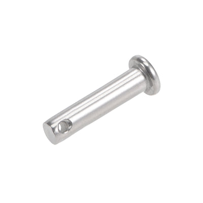 Harfington Single Hole Clevis Pins - Flat Head 304 Stainless Steel Link Hinge Pin
